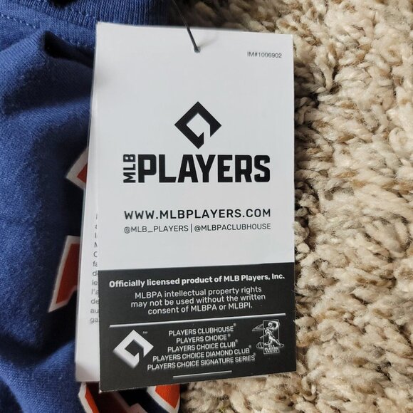 NEW Nike Houston Astros T-Shirt Alvarez #44 Men's Medium MLB Authentic Baseball - Picture 4 of 11